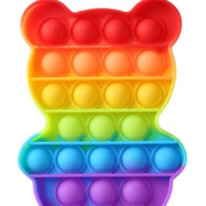 Fidget Silicone Relief Stress Push Bubble …